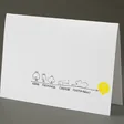 Handgezeichnete Grußkarte